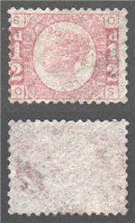 Great Britain Scott 58 MNG Plate 5 - OS (P)